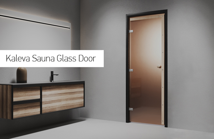 Представляем новый продукт – Kaleva Sauna Glass Door!